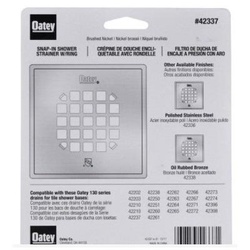 Oatey® OATSQCVRBNR