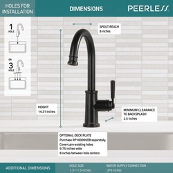 PEERLESS&reg; P1923LF-OB PEERP1923LFOB