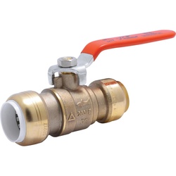 SHARKBITE 25550LF 3/4x3/4 PVCxCTS LF BALL VALVE