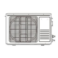 AMERISTAR 19 SEER MINI-SPLIT 12MBH HP ODU 208-230V