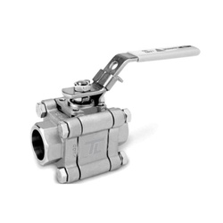 1 TRUELINE FP BV - N652 2000PSI (CWP) N652SSFB-NPT - FULL PORT - BALL VALVE - THREADED 316 SS BODY - 316 SS TRIM - RTFE SEATS - GRAPHITE PACKING - FIRESAFE - LOCKING LEVER