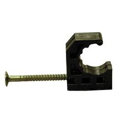 1 PLASTIC HALF CLAMP 50/BAG (H24-100)