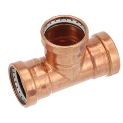 2-1/2X3/4X2-1/2 PROPRESS #22317 XL-C COPPER TEE PxPxP W/EPDM SEAL REPLACES #20684 (EPDM)