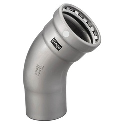 2-1/2 VIEGA #26545 45 STREET ELBOW CS MGPR (FKM)