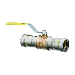 1 VIEGA CS MGPR(G) #30610 BRZ BALL VALVE W/ CS PRESS ENDS HNBR SEALING ELEMENTS MEGAPRESS(G) GAS (HNBR)