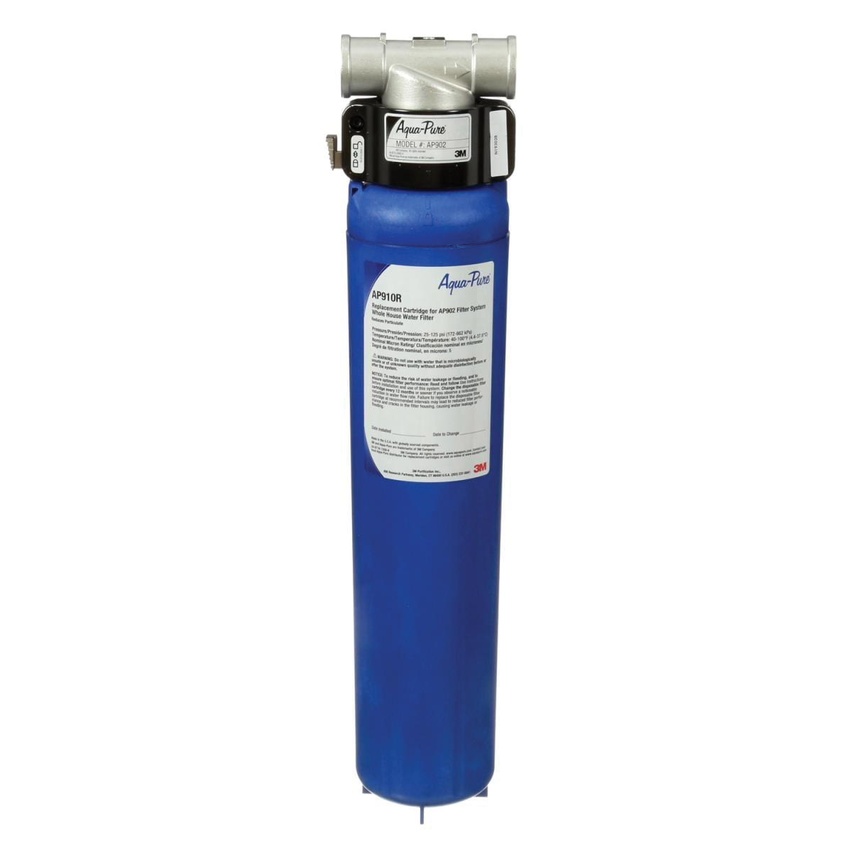 Aqua-Pure&trade; AP902 Water Filter System 20 gpm, 1 inch NPT, 25 - 125 psi, 1/Case