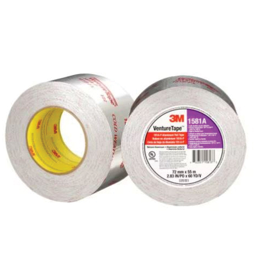 Venture Tape&trade; V1581AMAL BLACK ALUMINUM FOIL TAPE