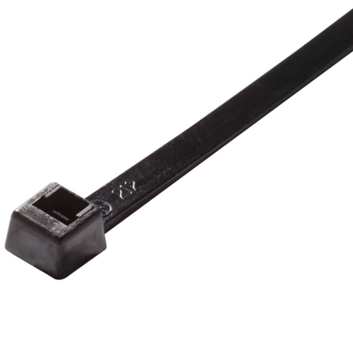ACT AL-07-50-0-M Standard Cable Tie, 0.06 to 1.875 in Dia Bundle, 50 lb Tensile Strength, 7 in L, 0.18 in W, Nylon