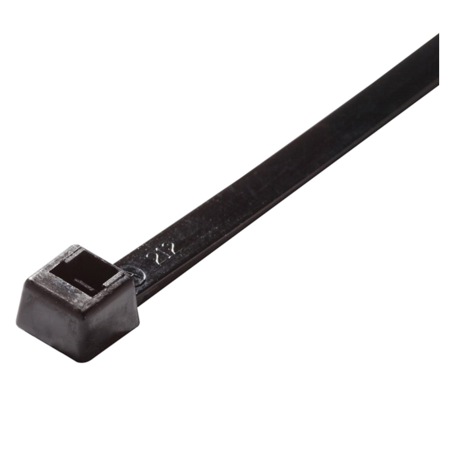 ACT AL-04-18-0-M Miniature Cable Tie, 4.12 in L, 0.09 in W, 0.04 in Thick, Nylon 6/6