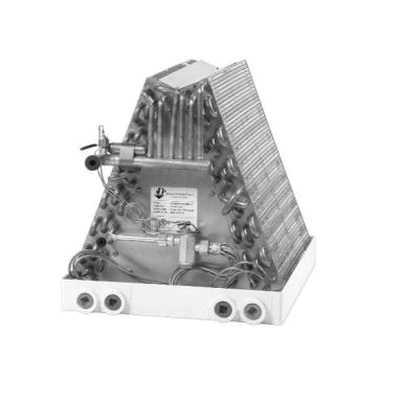 ADP® RE36948C245B2505AP Evaporator Coil, Left Hand Cased Coil, 48000 Btuhr, 1600 cfm, Copper