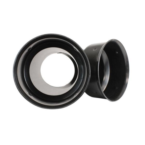 ADS® 0681ST Wall Injection Molded Soiltight Wye, 6 in, Cleated Bell, 45 deg, HDPE