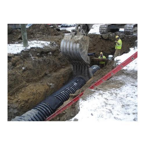 ADS® N-12 Series 36850020IB Solidtight Solid Dual-Wall Pipe, 36 in Nominal Pipe, Bell End x Spigot, 36 in OD, 20 ft thumbnail 2