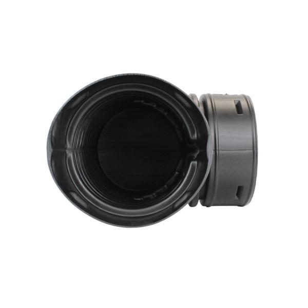 ADS® 0641AA Blind Tee, 6 in, Snap-In x Flanged, 90 deg, HDPE thumbnail 2