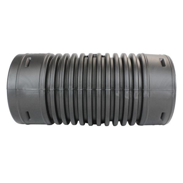 ADS® 0641AA Blind Tee, 6 in, Snap-In x Flanged, 90 deg, HDPE