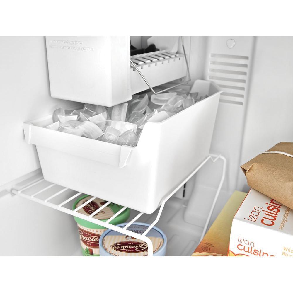 AMANA® ART308FFDW Top Freezer Refrigerator With Garden Fresh™ Crisper Bins, 18.15 cu-ft Capacity, Flat, Reversible Door thumbnail 3