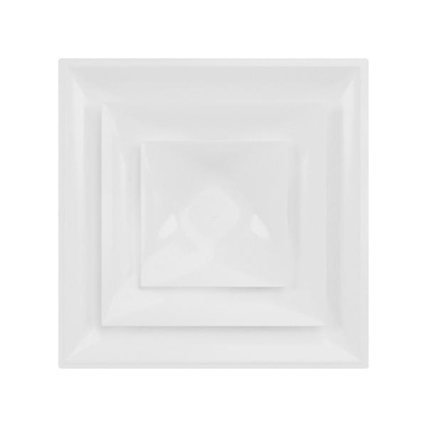 AMERICAN LOUVER COMPANY® STRATUS™ STRC06W Cone Diffuser, 23-3/4 in L, 23-3/4 in W, Polymer, White