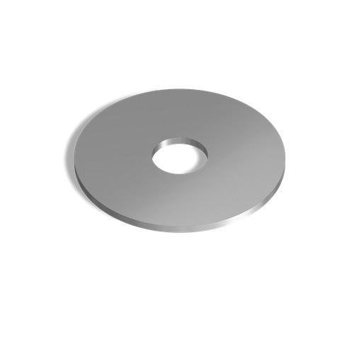 AMIFAST FNW141Z Fender Washer, 1/4 in Trade, 9/32 x 1 in Dia, Steel, Zinc-Plated