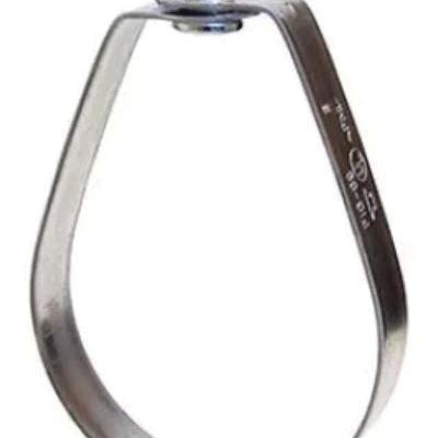 ANVIL&reg; Fig 69 Series 0500301775 Light-Duty Adjustable Swivel Ring, 3 in Pipe, 3/8 in Rod, 3/4 in W, 525 lb Load, Steel