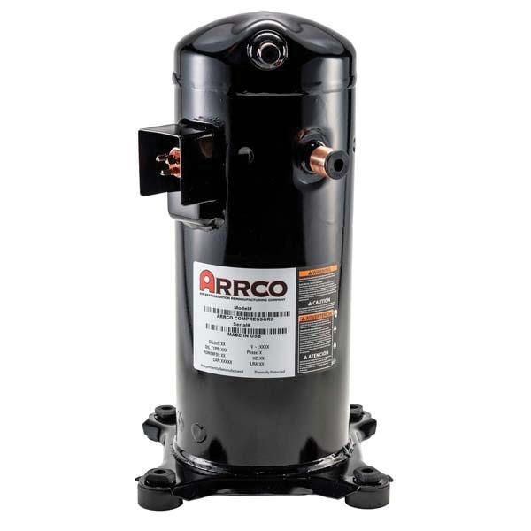 ARRCO AA42KP-BFV Compressor, 52200 to 57200 Btu/hr Cooling, 208/230 V, 2620 to 3220 W, R-410A Refrigerant