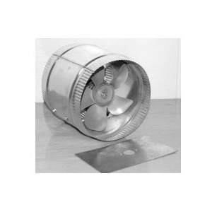 Acme Miami 9012 Automatic Duct Fan, 120 V, 0.91 A, 1550 rpm Speed, 910 cfm