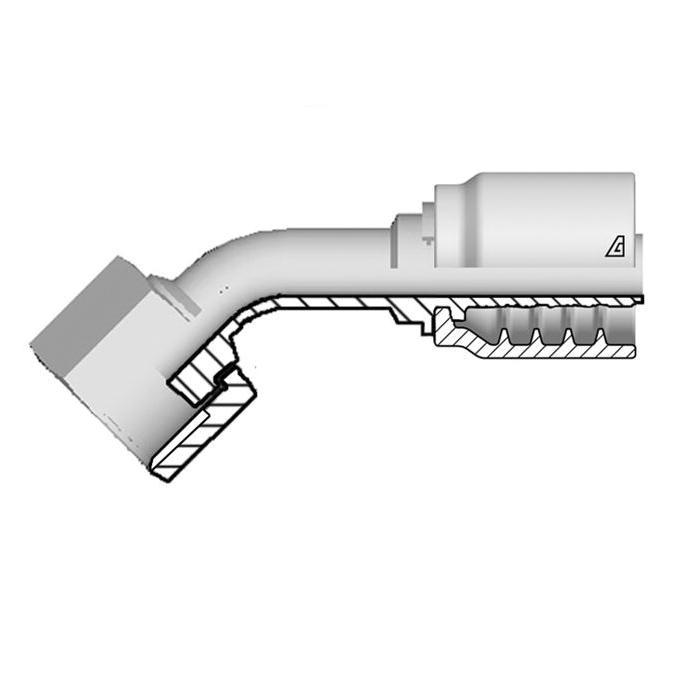 Alfagomma Hydraulic&reg; B-0808-FO45