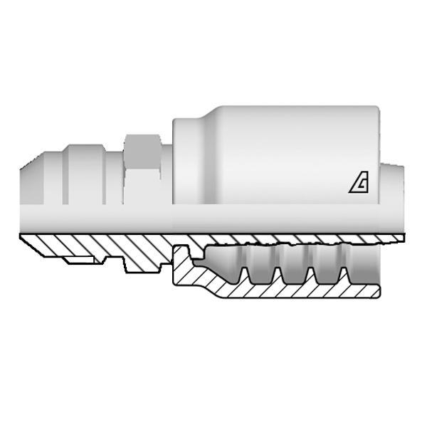 Alfagomma Hydraulic&reg; B-0406-MJIC