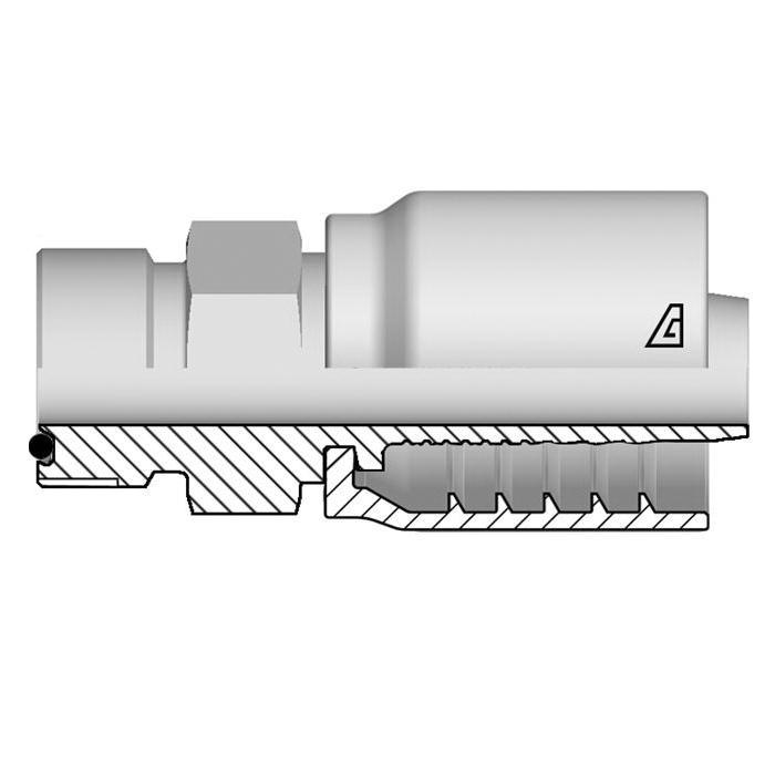 Alfagomma Hydraulic&reg; D-0606-MOFS