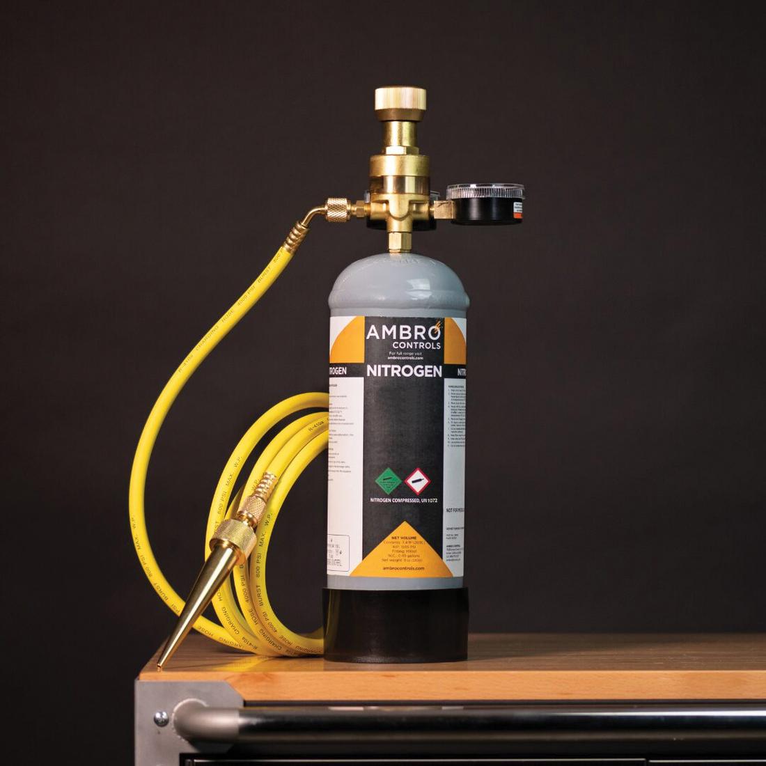Ambro Controls® 1811560 Nitrogen Cylinder, 209 L Capacity, 1595 psi
