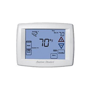 American Standard® Silver 300 ACONT303AS42DA Programmable Thermostat, 24 V, 7-Day Programmable Programmability