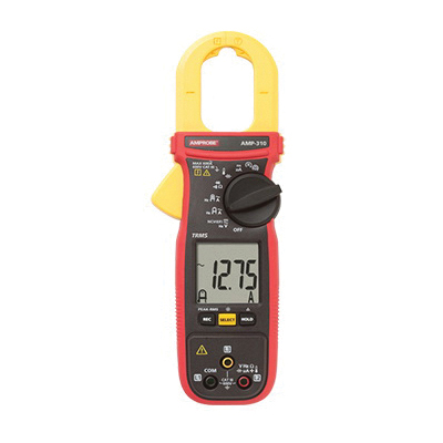 Amprobe® AMP-310 Clamp Meter, 600 VAC/VDC, 600 A, 60 kOhm, 1.18 in Jaw, 5 to 999 Hz, Backlit LCD Display