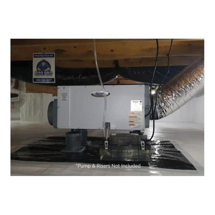 Aprilaire&reg; E070 Professional Grade Crawl Space Dehumidifier, Switch Control, 70 pt Capacity