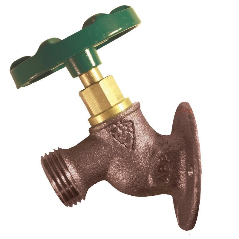 Arrowhead Brass 255 Sillcock Hose Connection, 1/2 inch x 3/4 inch, Satin