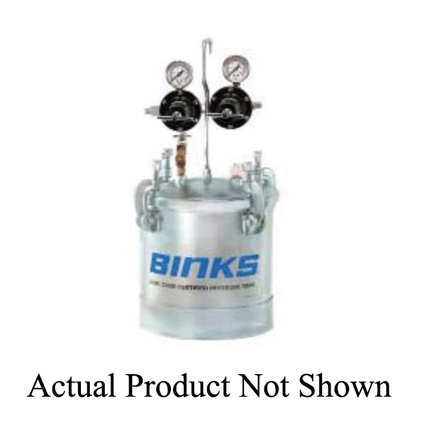 Binks diaphragm air brush compressor with trap and flow valve