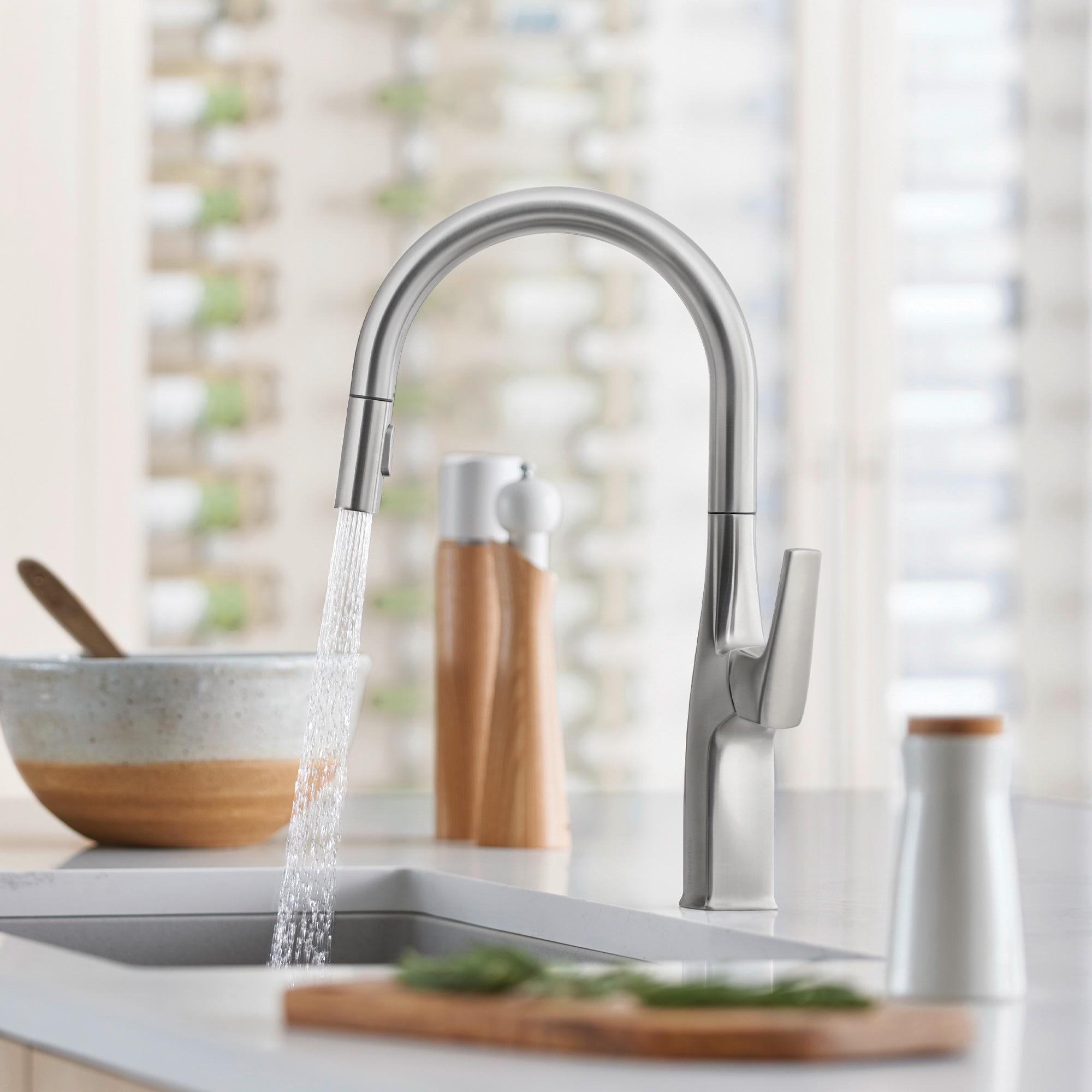 BLANCO Rivana™ 442678 Faucet, Pull-Down, PVD Steel thumbnail 2