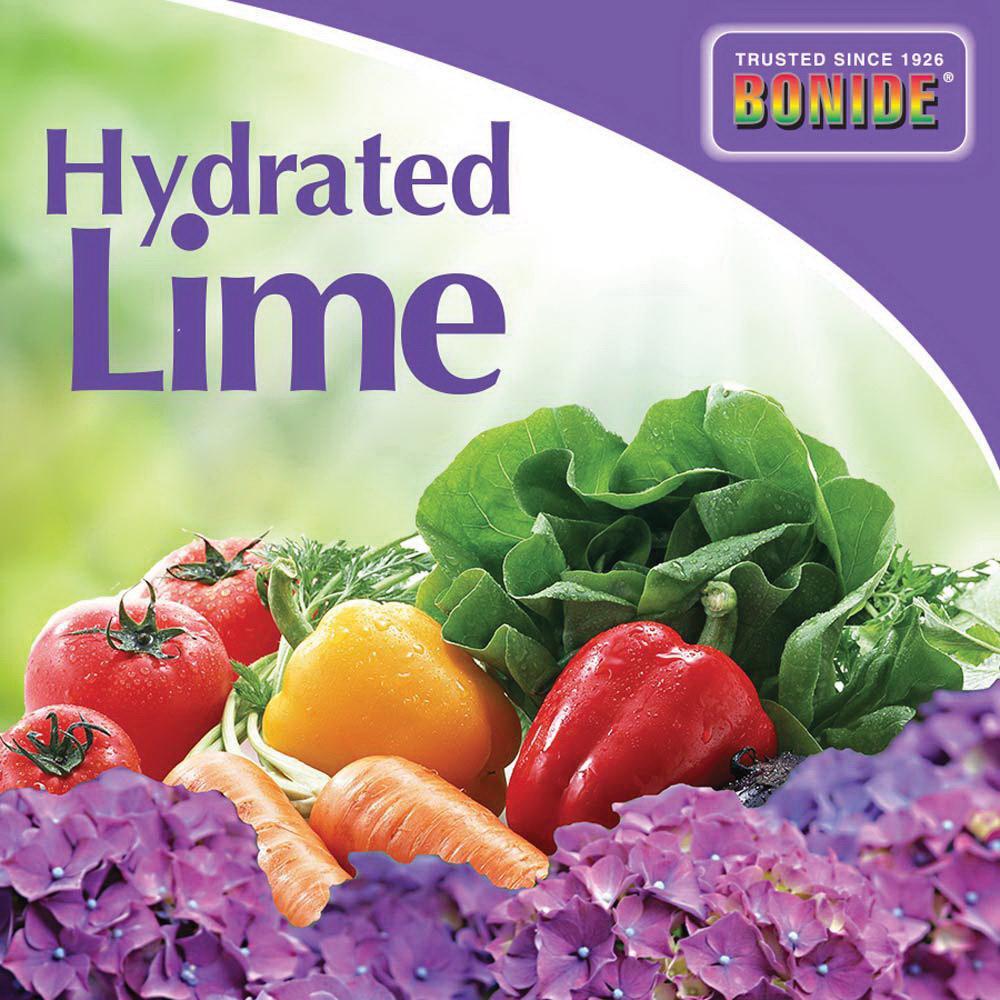 BONIDE® 978 Hydrated Lime, Solid, Off-WhiteWhite, Musty to Earthy, 5 lb, Bag