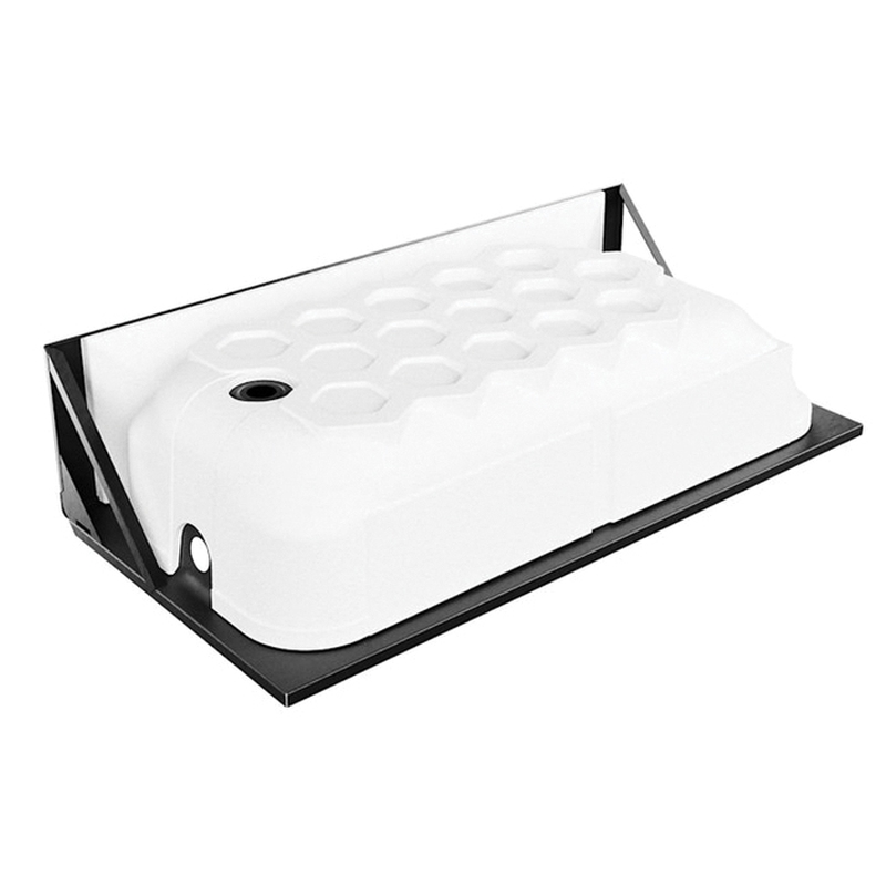 BOOTZ® SynIron 2 011-3393-96 Bathtub, Rectangular, 60 in L, 30 in W, Left Drain Location, Biscuit thumbnail 3