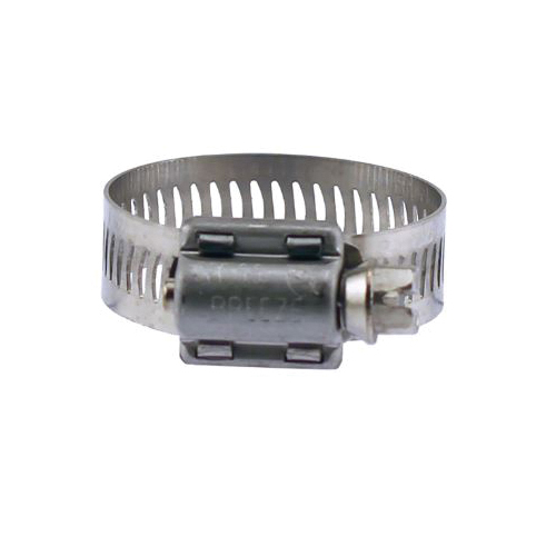 Stainless steel hose clamp with screw from BOSHART INDUSTRIES