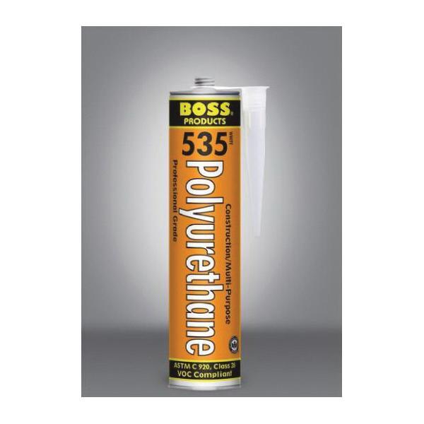 BOSS® by Soudal 535 Series 53502 Polyurethane Sealant, Liquid, White