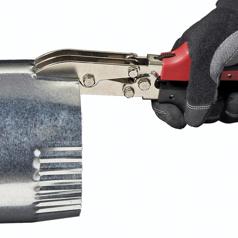 BRASS TRADITIONS C5R Sheet Metal Crimper, 9-5/8 in OAL, 0.035 in Crimper, Carbon Steel Jaw, Ergonomic Handle