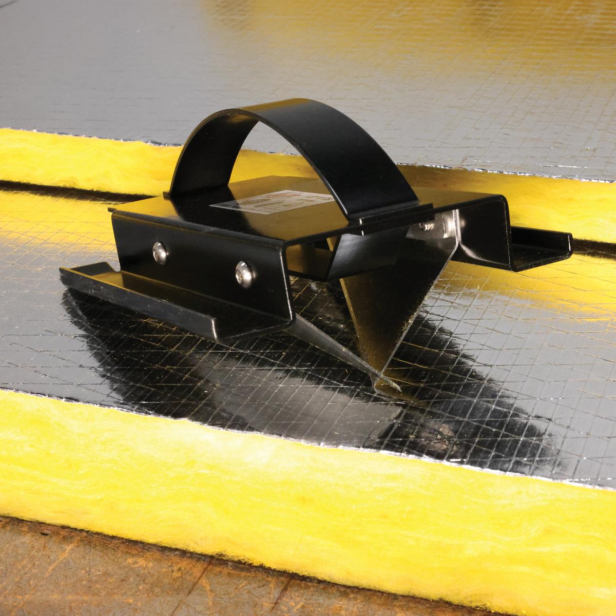BRASS TRADITIONS DT15V Cut-Off Duct Board Cutting Tool, 1-1/2 in L Cut, Stainless Steel Blade