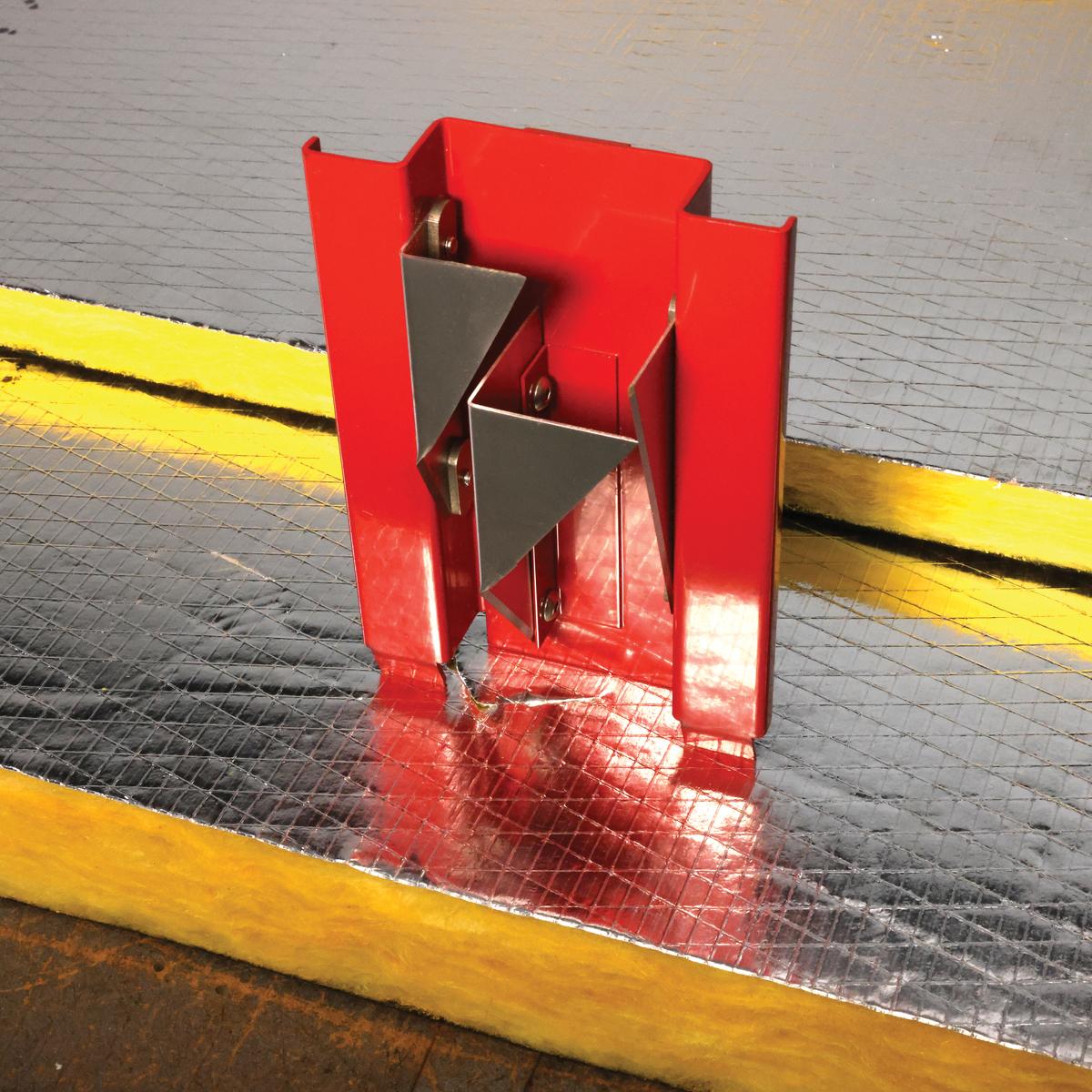 BRASS TRADITIONS DT1C Cut-Off Duct Board Cutting Tool, 1 in L Cut, Stainless Steel Blade