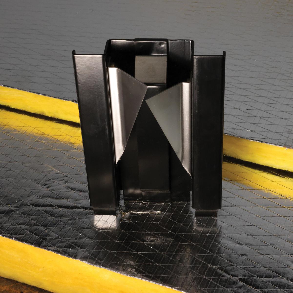 BRASS TRADITIONS DT1V V-Cut Duct Board Cutting Tool, 1 in L Cut, Stainless Steel Blade
