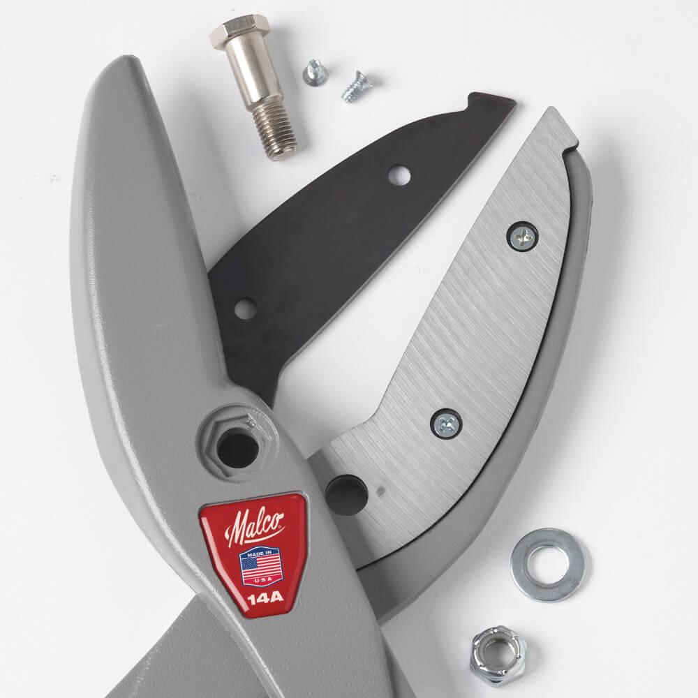 BRASS TRADITIONS Andy Classic M14A Pattern Snip, 3-1/4 in L Cut, 26 ga Max Sheet Thick, Steel Blade, Ergonomic Handle