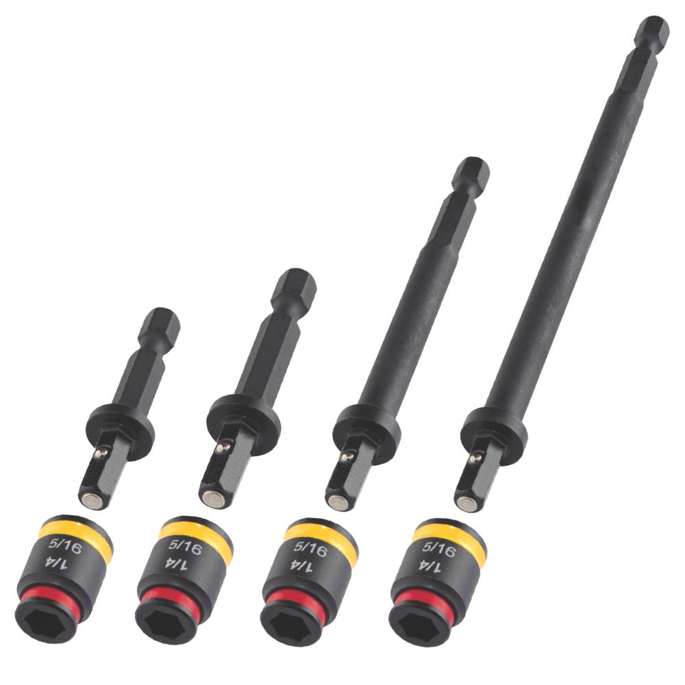 BRASS TRADITIONS C-RHEX® Series MSHC Reversible Magnetic Driver, 1/4 in, 5/16 in Drive, Hex Drive, 2 in OAL
