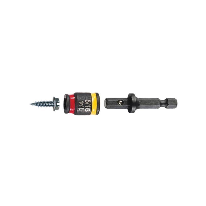 BRASS TRADITIONS C-RHEX® Series MSHC Reversible Magnetic Driver, 1/4 in, 5/16 in Drive, Hex Drive, 2 in OAL