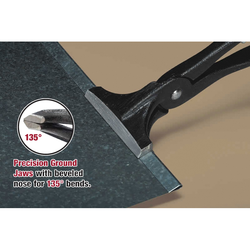 BRASS TRADITIONS S10 Straight Seamer and Tongs, 9-1/4 in OAL, Steel