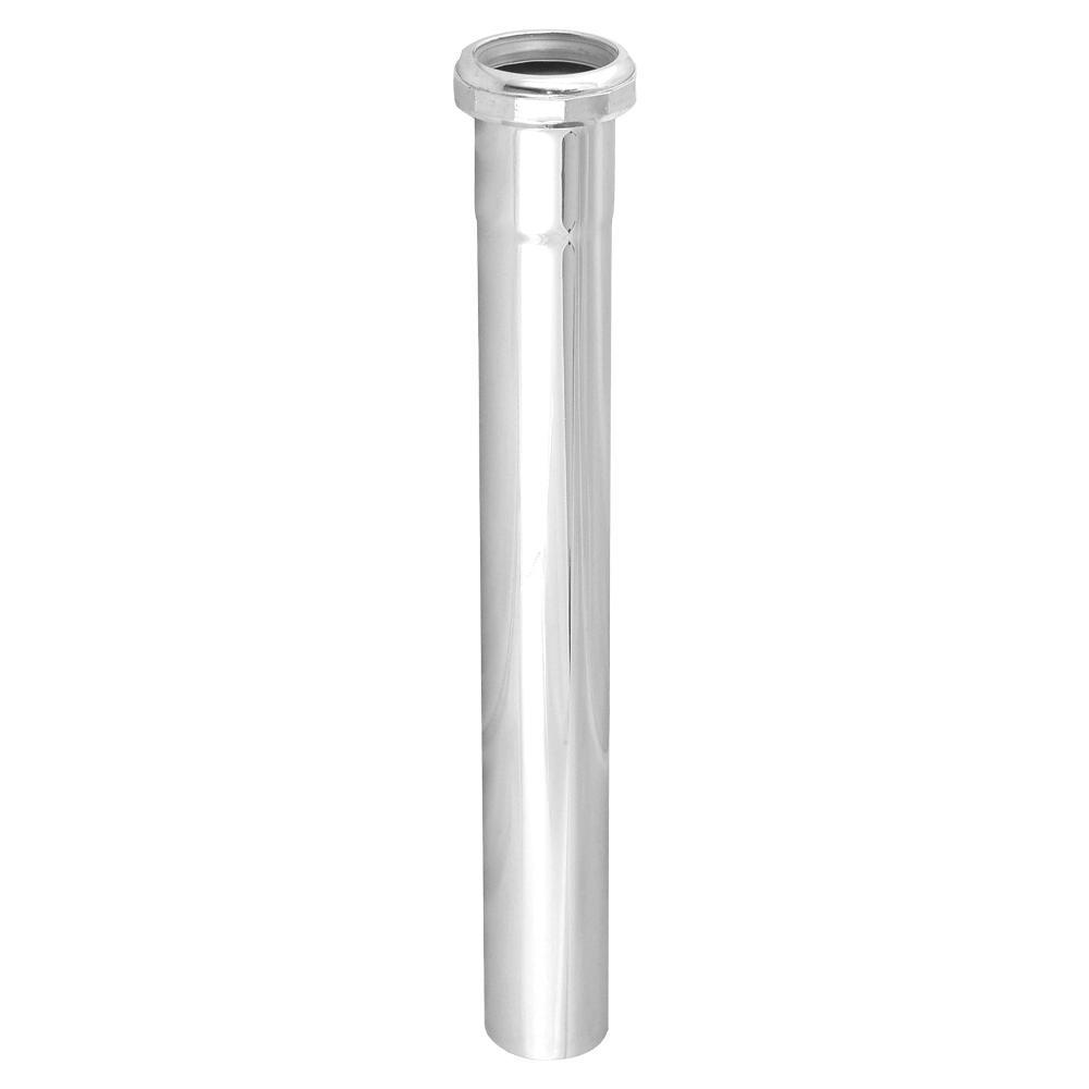 Watts 713 323 Metal Chrome-Plated Slip-Joint Extension Tube, 1-1/4 inch x 12 inch
