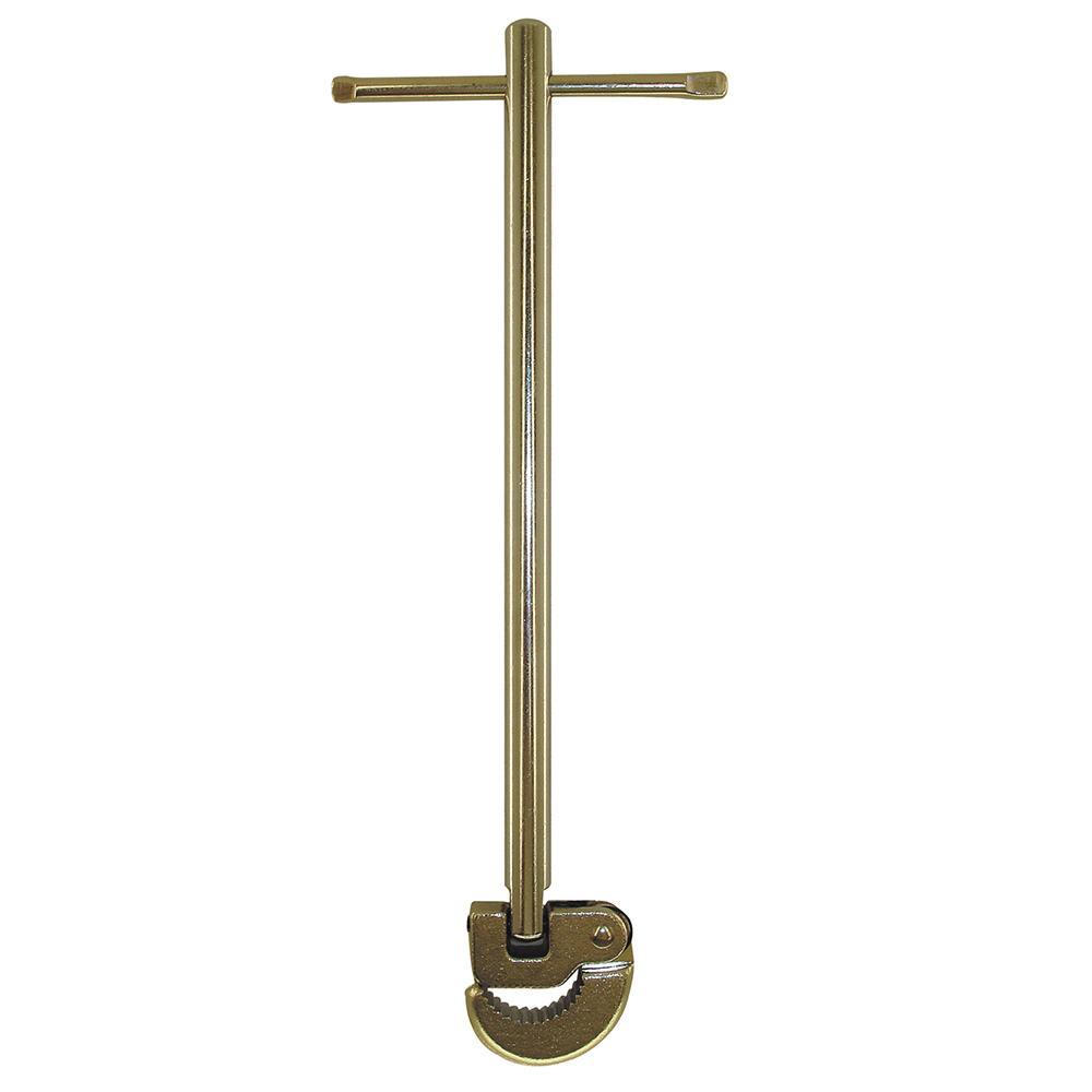 BRAXTON HARRIS BW Basin Wrench, 11 in OAL
