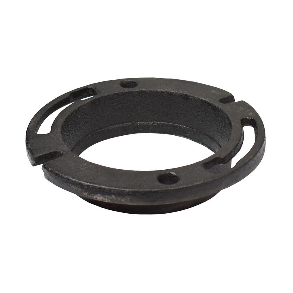 BRAXTON HARRIS CF4-112C Closet Flange, 4 in Pipe, Iron, 1-1/2 in L