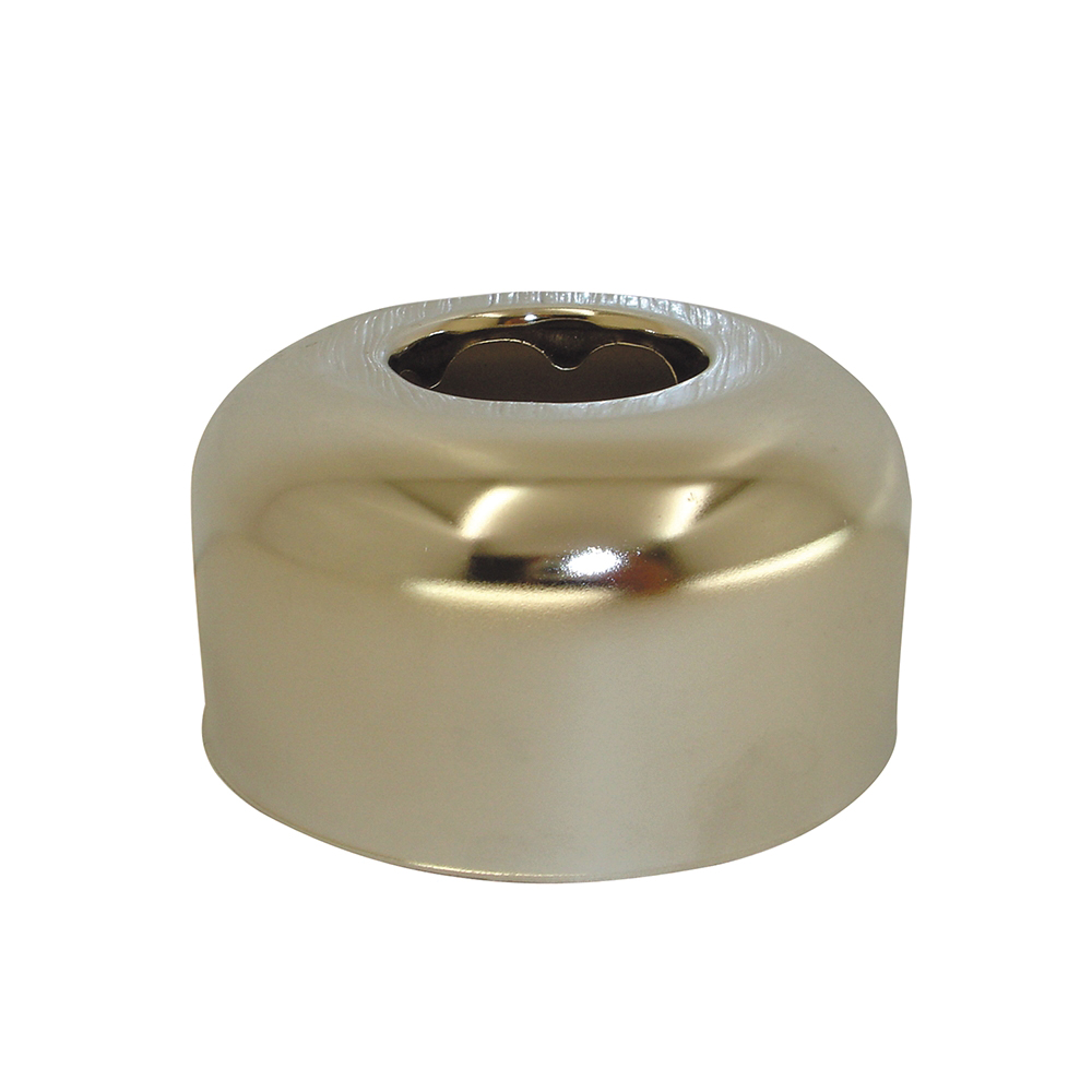 1-1/4 inch O.D. Sure Grip Tubular Deep Escutcheon, Chrome Plated